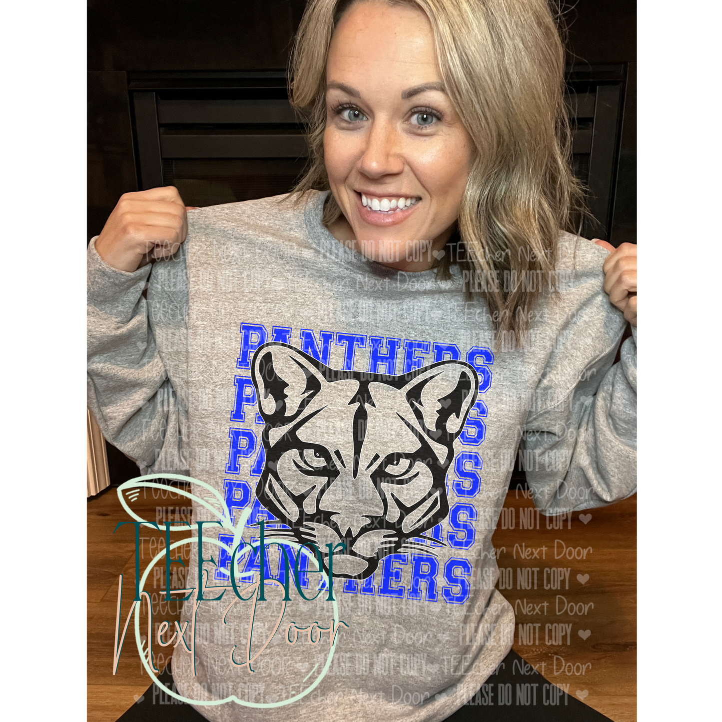EXCLUSIVE Blue Panther Breakthrough Crewneck