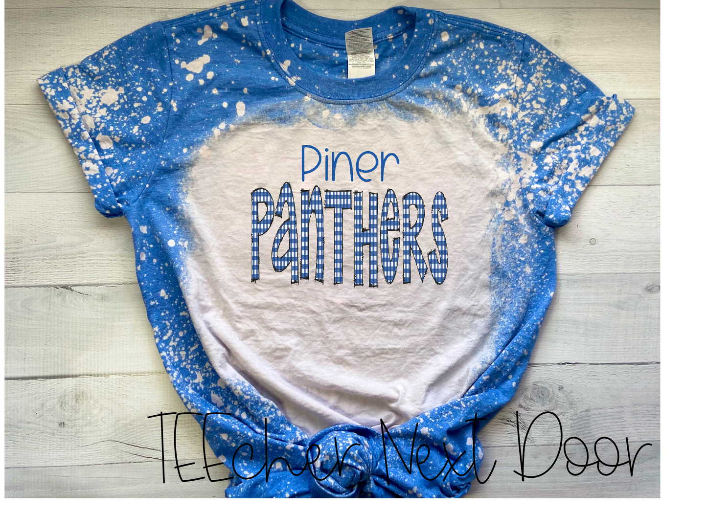 Piner Panthers Plaid Mascot