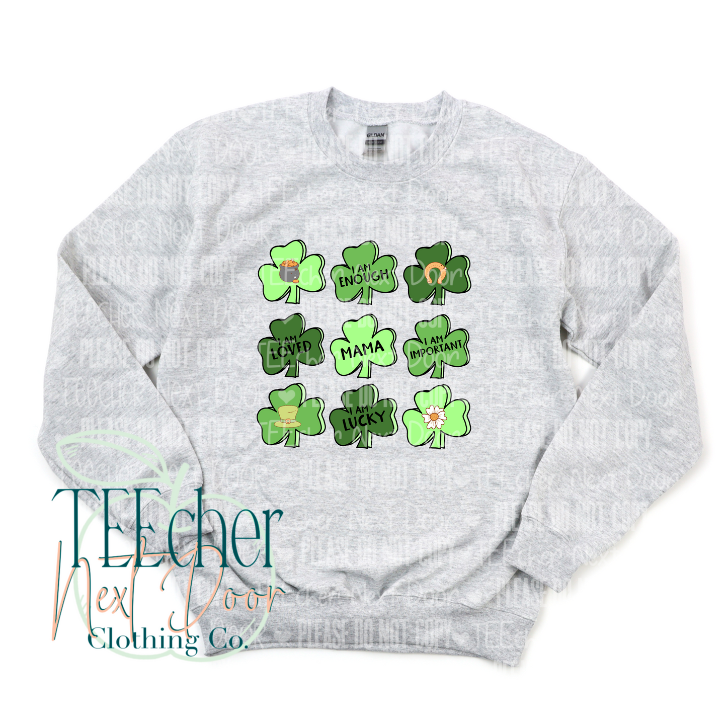 EXCLUSIVE Custom Affirmation Shamrocks