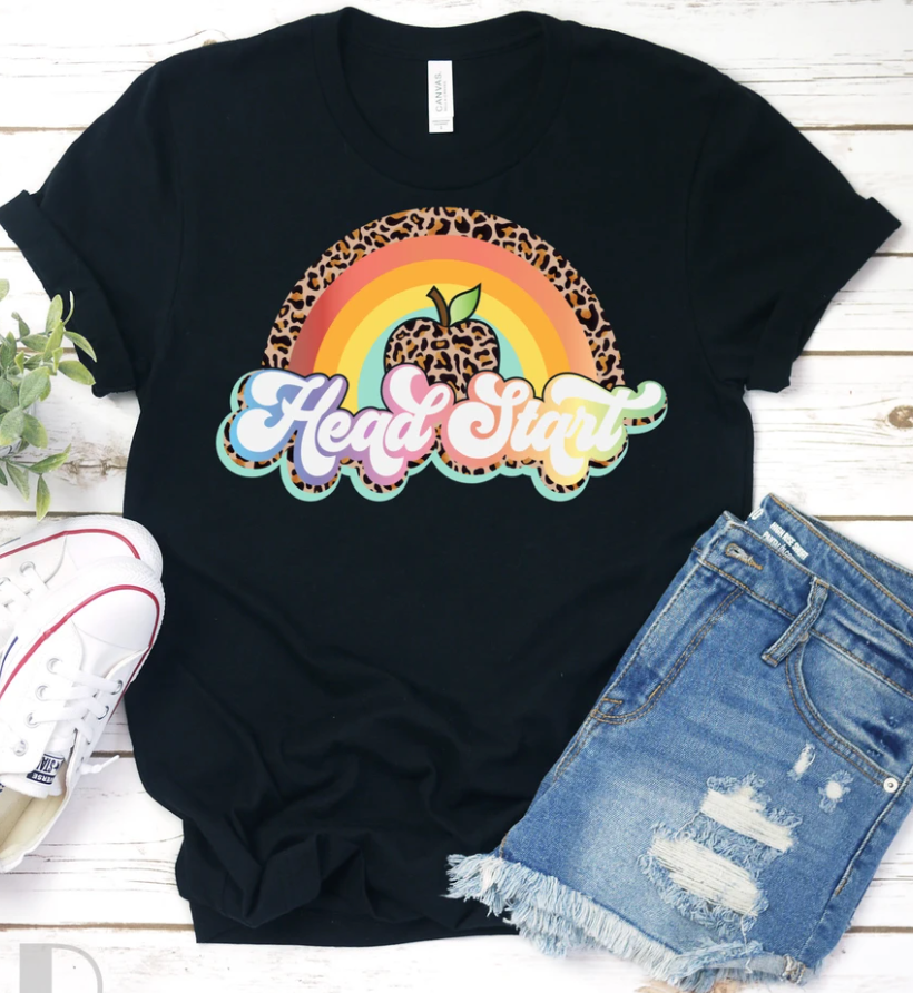 Rainbow Leopard Tees