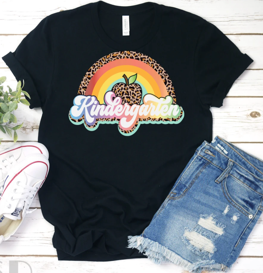 Rainbow Leopard Tees