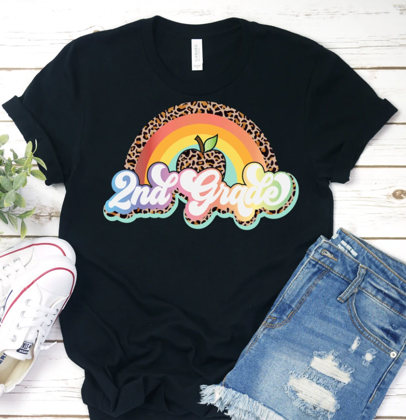 Rainbow Leopard Tees