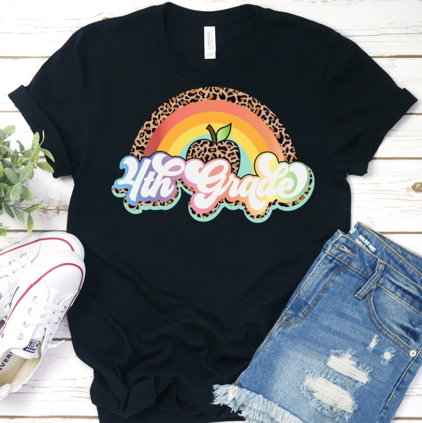 Rainbow Leopard Tees