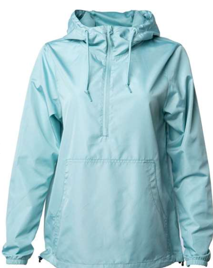 Monogrammed Quarter-Zip Windbreaker