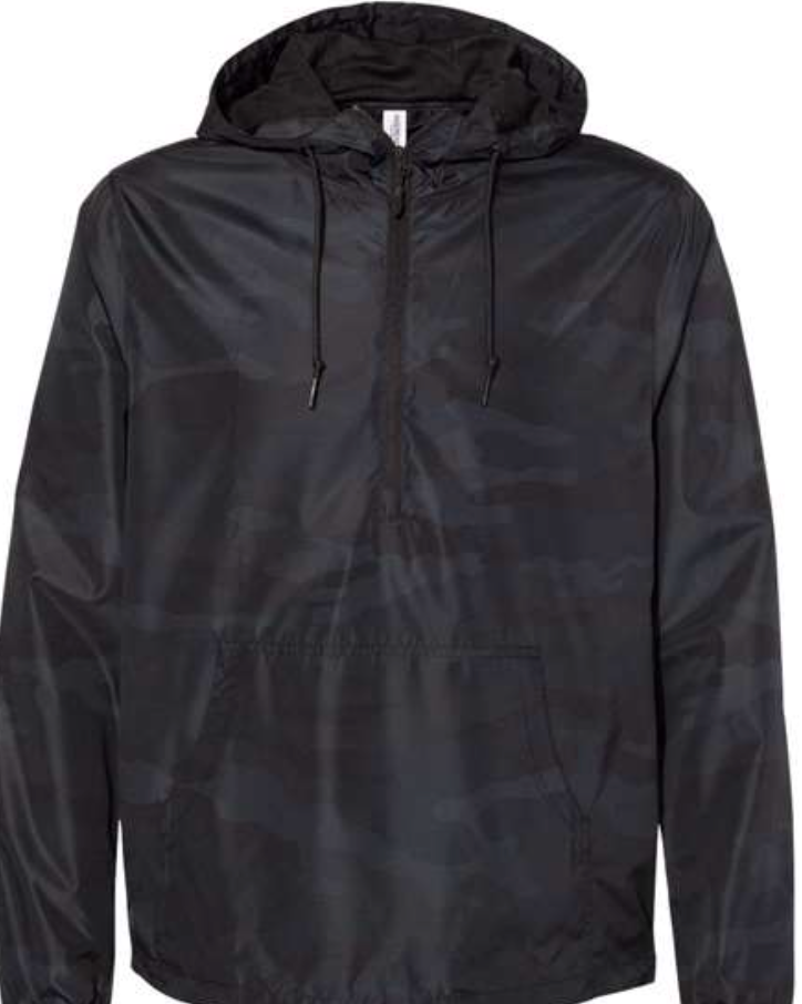 Monogrammed Quarter-Zip Windbreaker