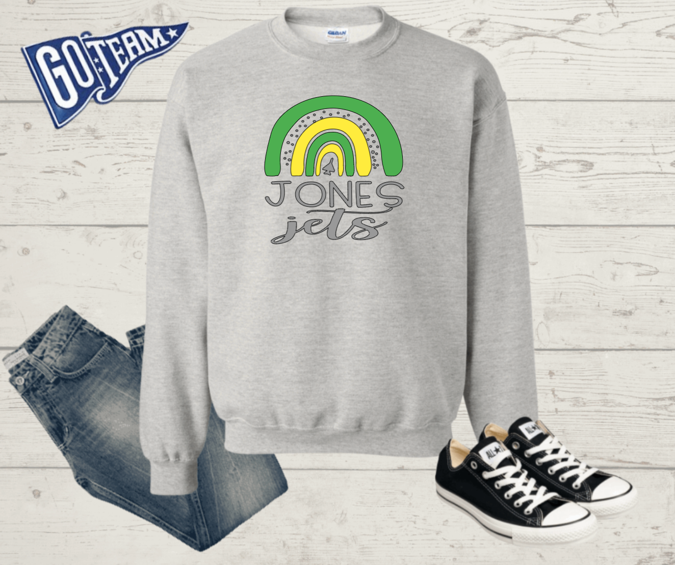 Jones Jets Rainbow