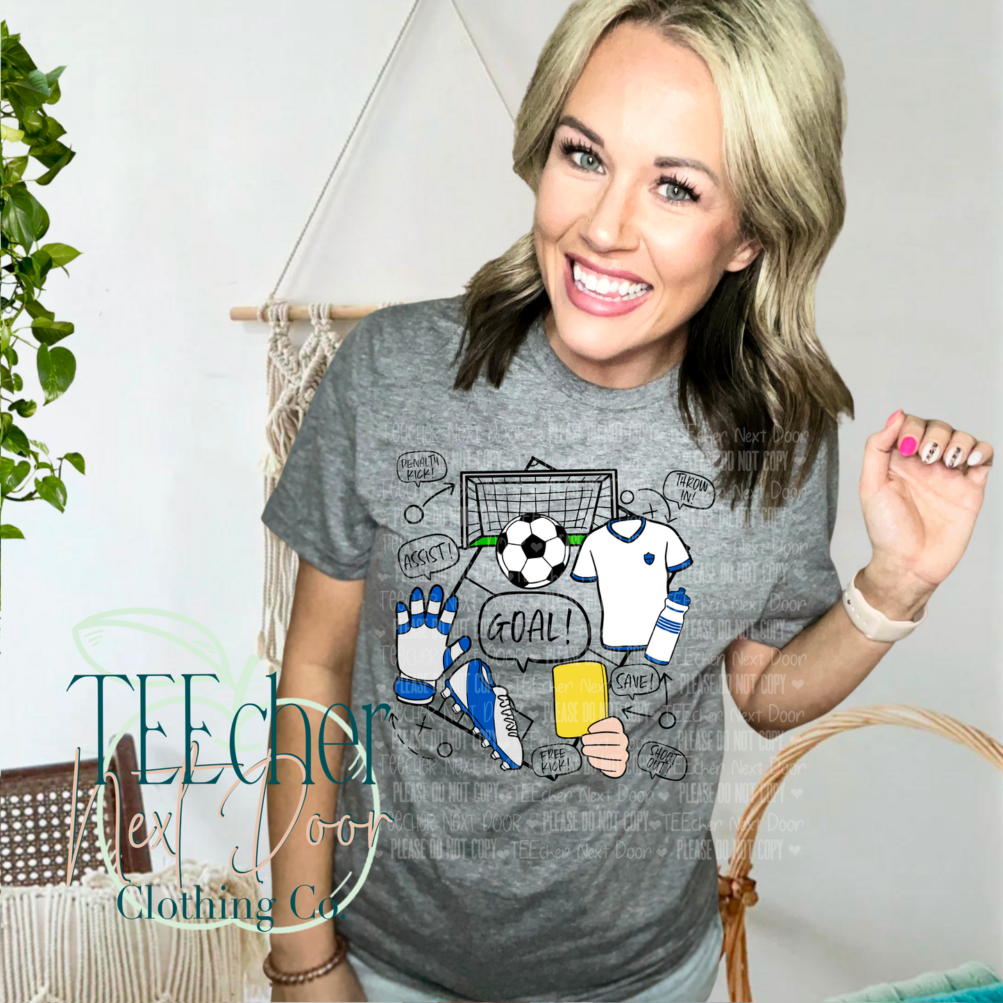 EXCLUSIVE Soccer Field Collage Front Only