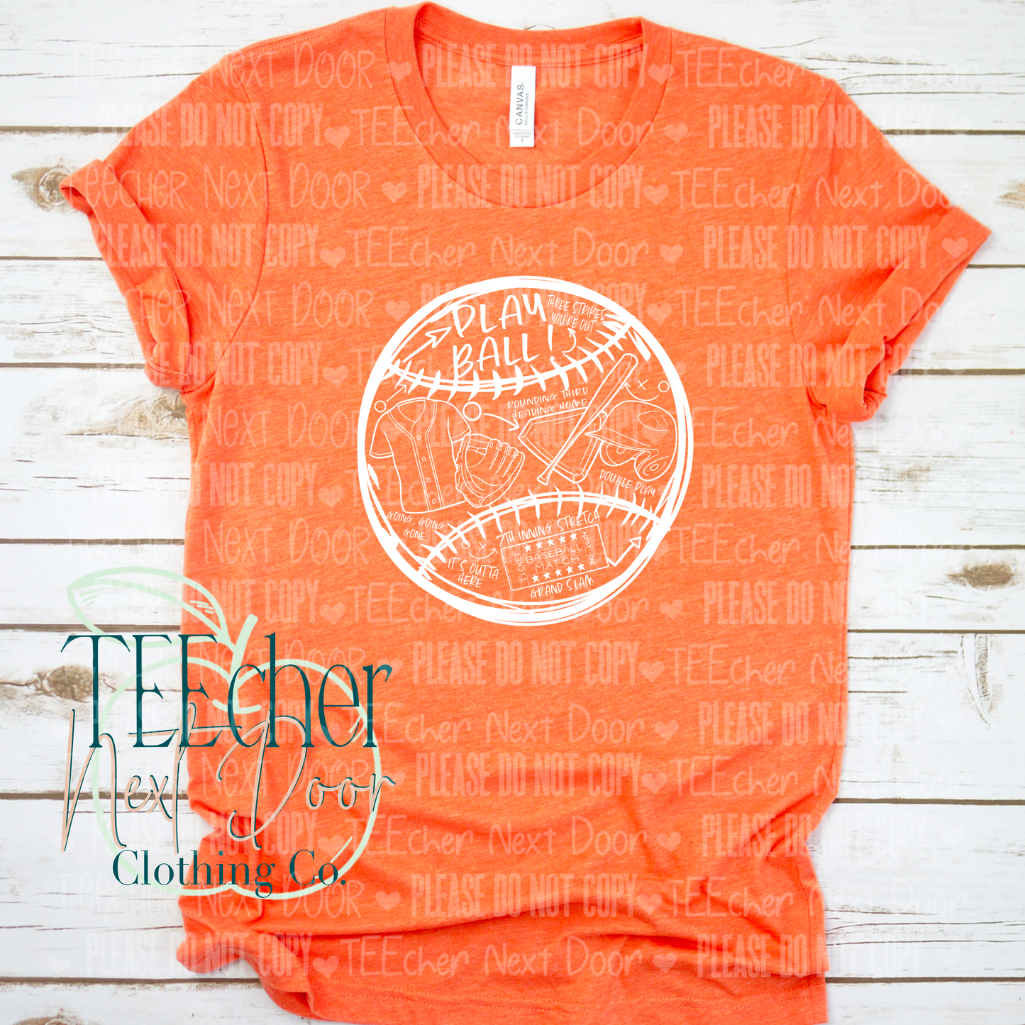 EXCLUSIVE Play Ball Sketch Collage