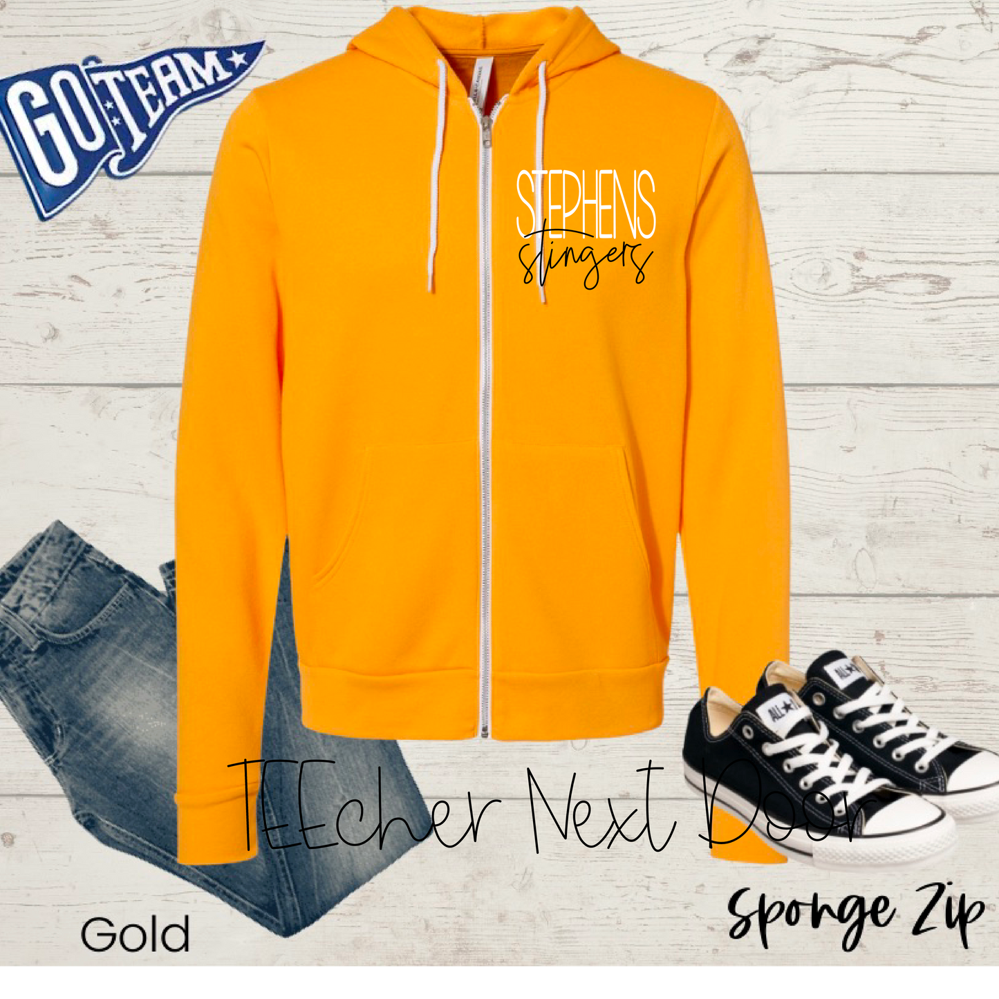 Stephens Stingers Printed Script