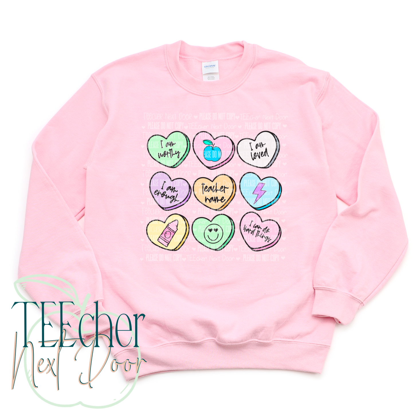 EXCLUSIVE- Teacher Affirmation Hearts