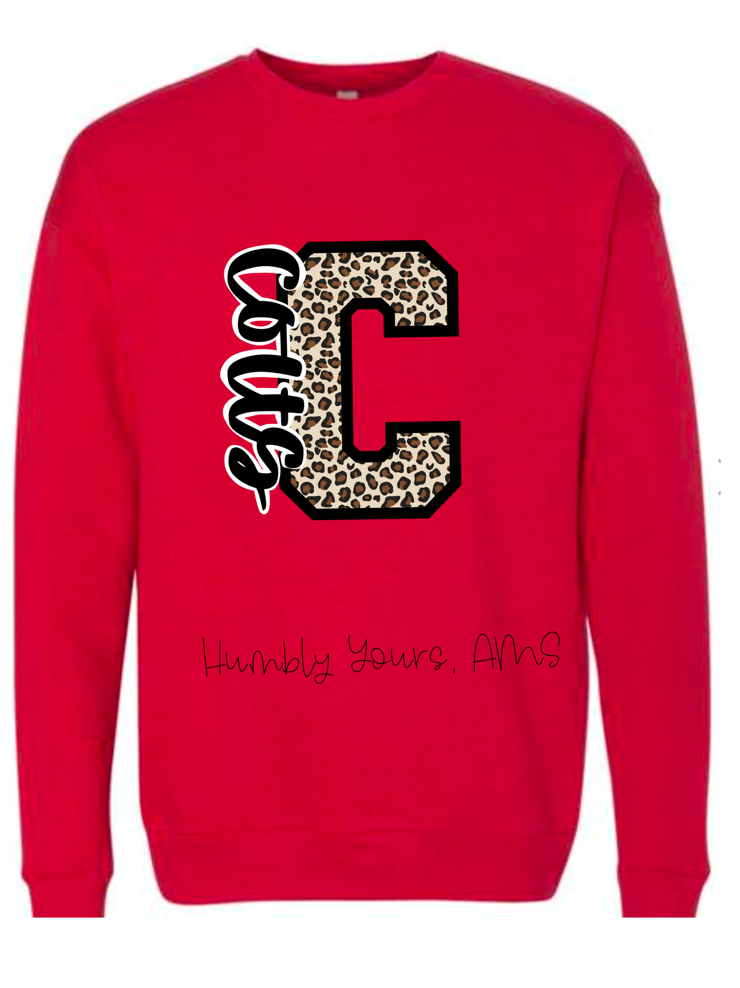Colts Leopard Crewneck