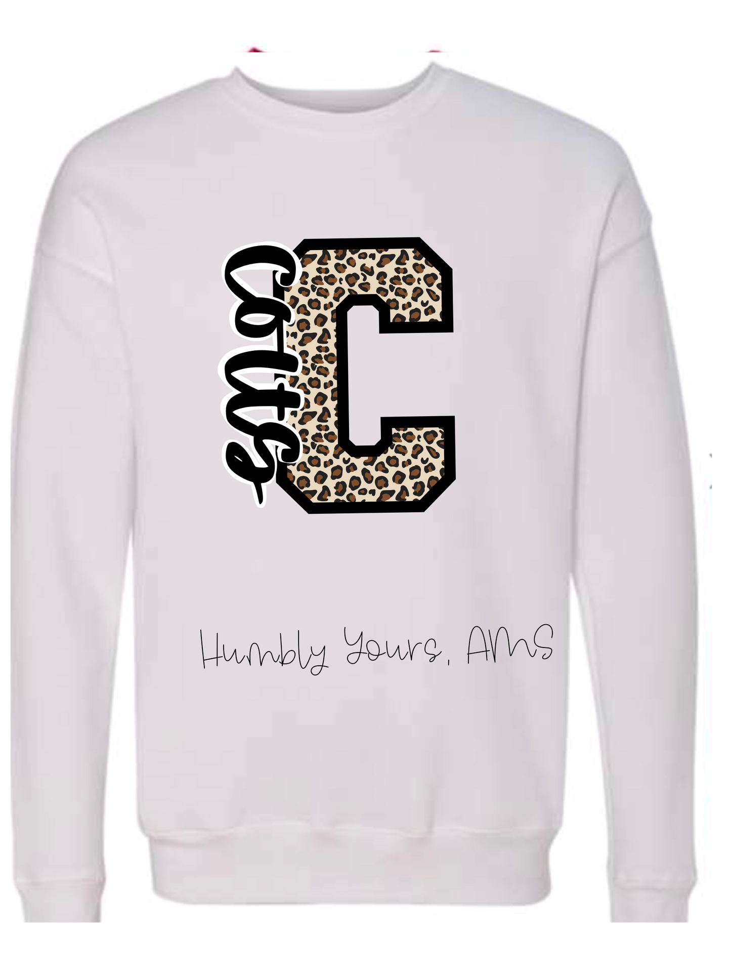 Colts Leopard Crewneck