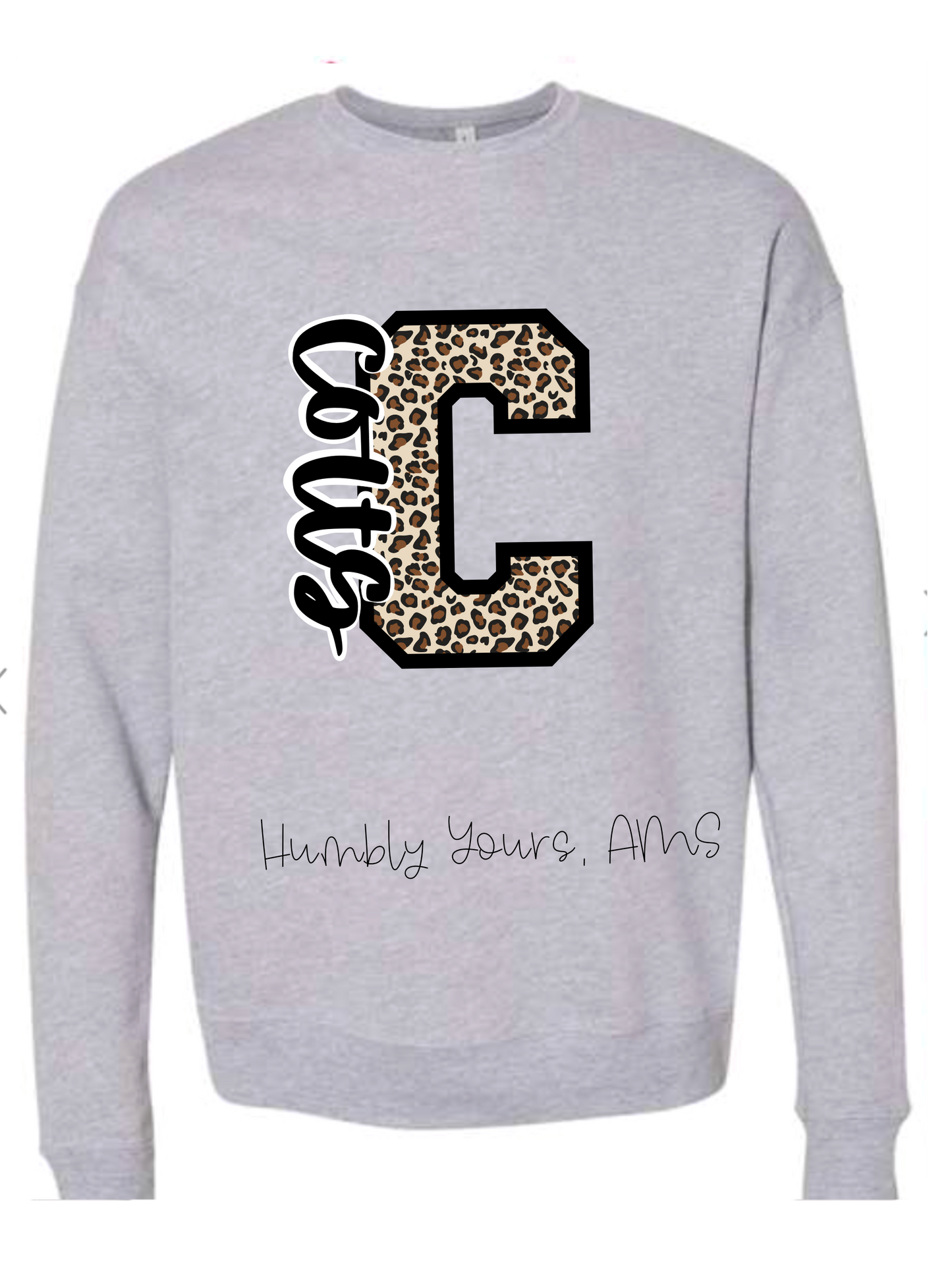 Colts Leopard Crewneck