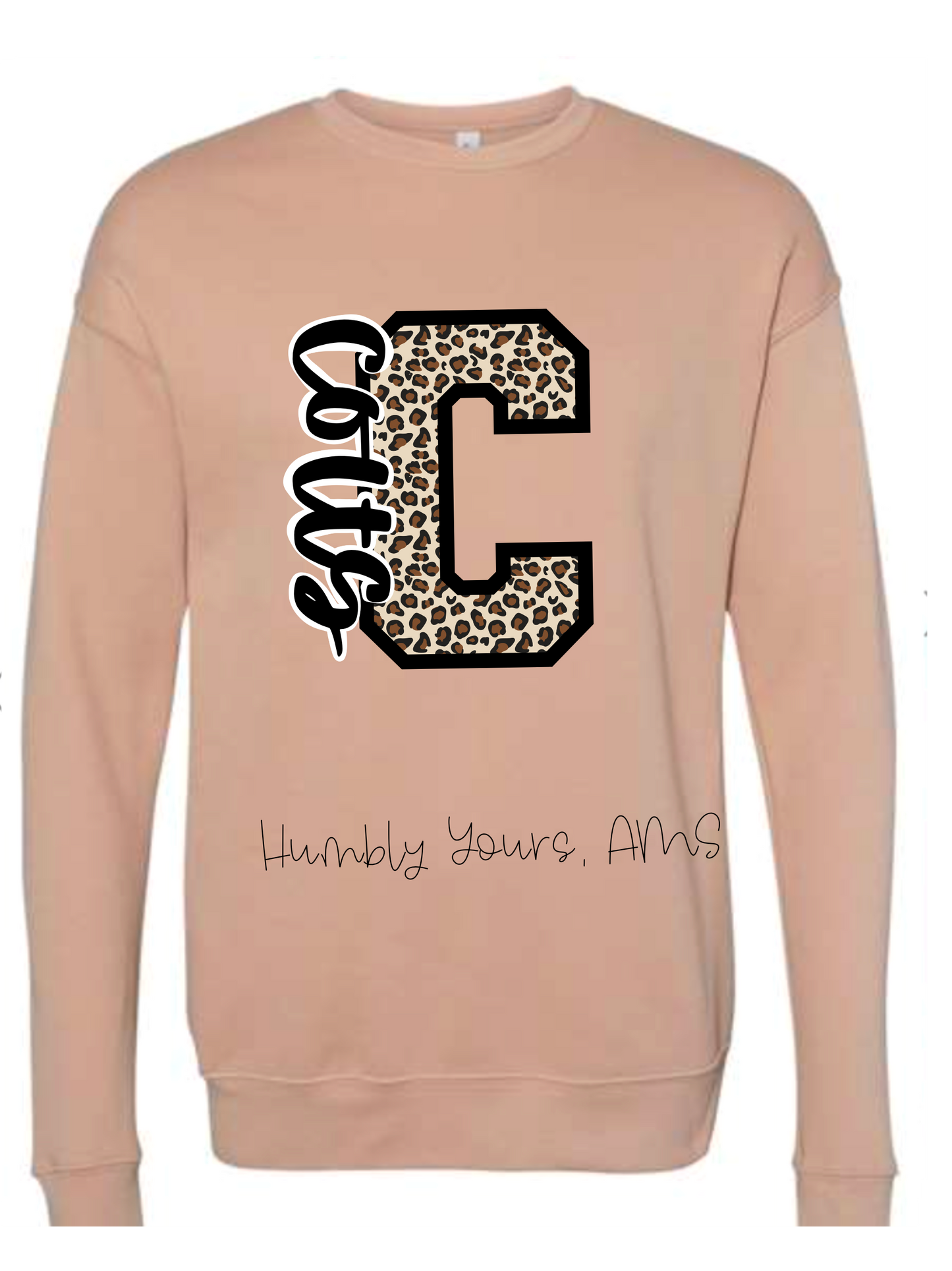 Colts Leopard Crewneck