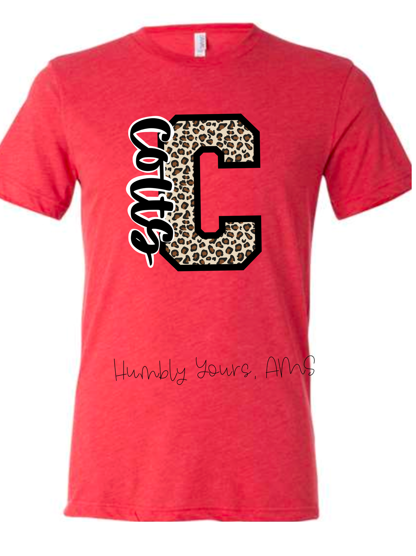 Colts Leopard Tshirt