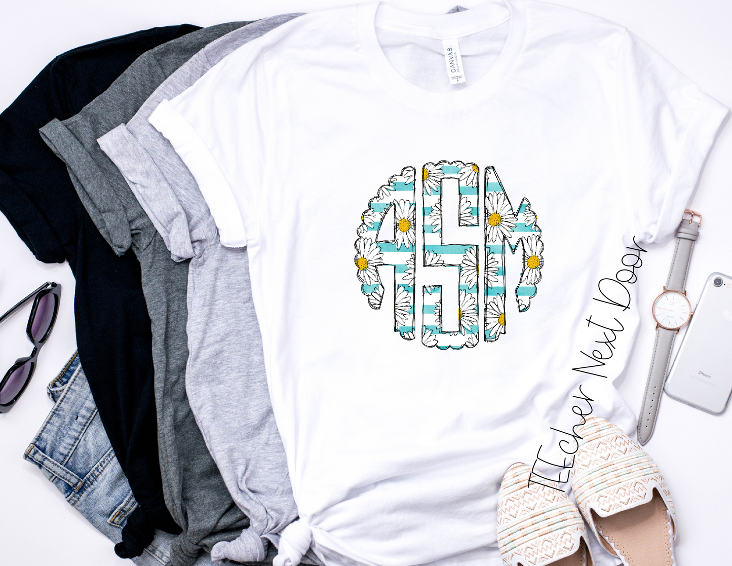 Spring Time Monogram