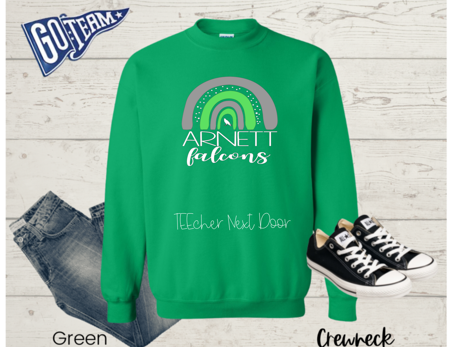 Arnett Falcons Rainbow