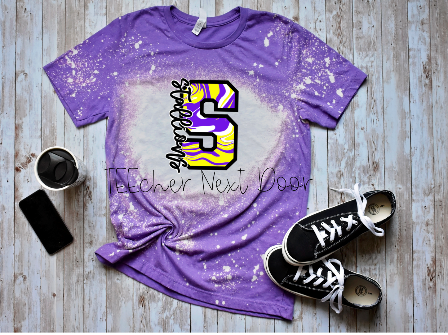 Purple Stallions Varsity Tee