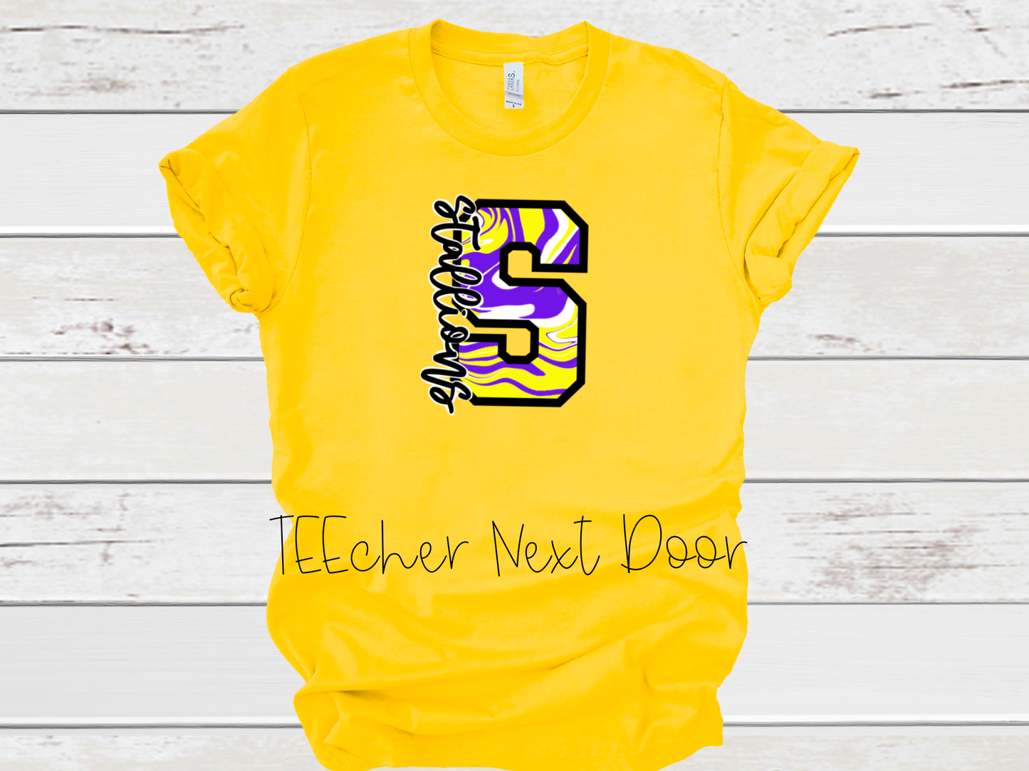 Purple Stallions Varsity Tee