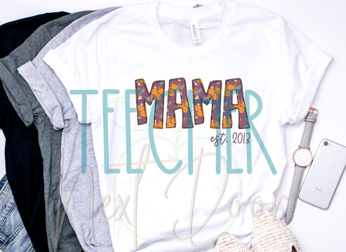 Personalized Warm Floral Name