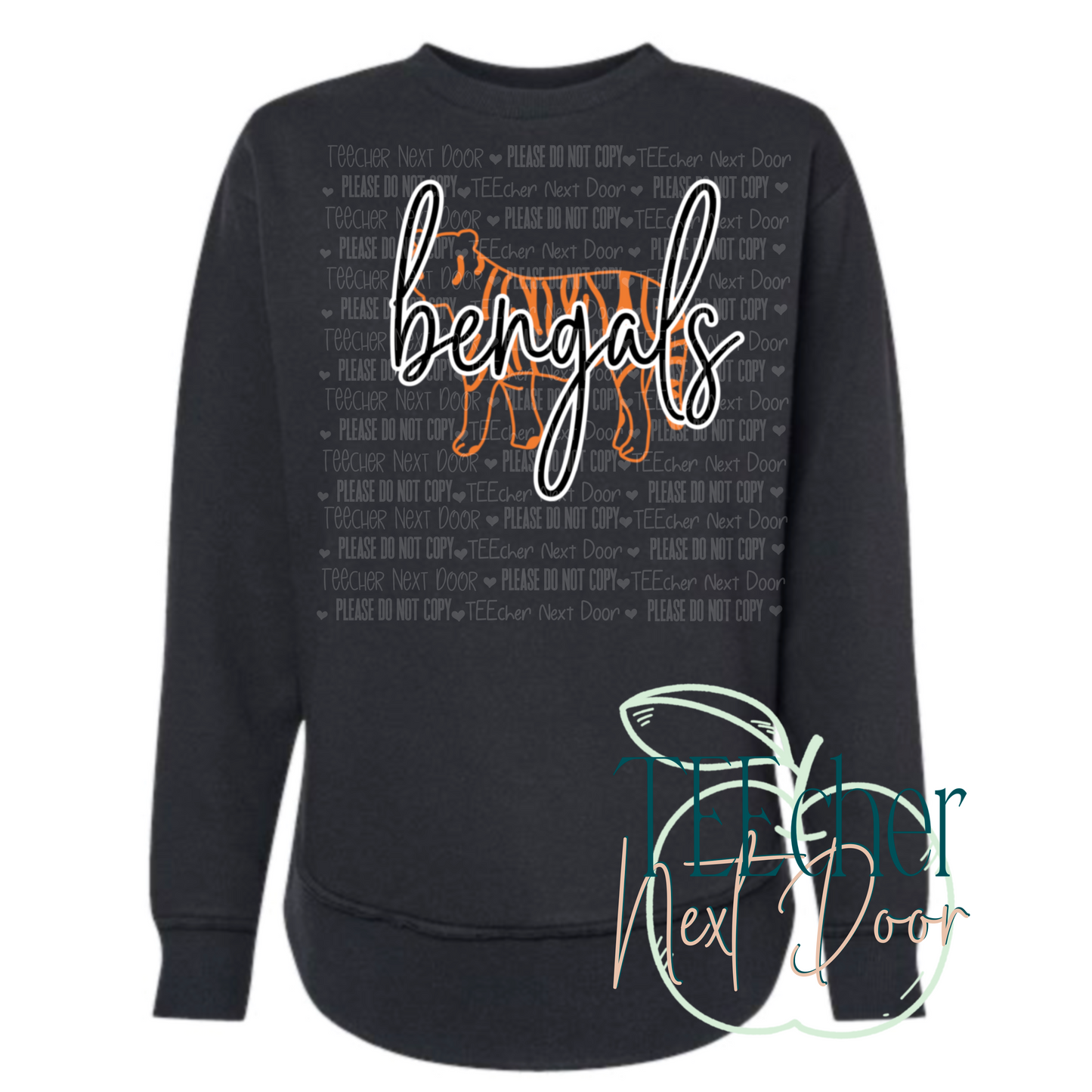 EXCLUSIVE Bengals Outline Full Chest