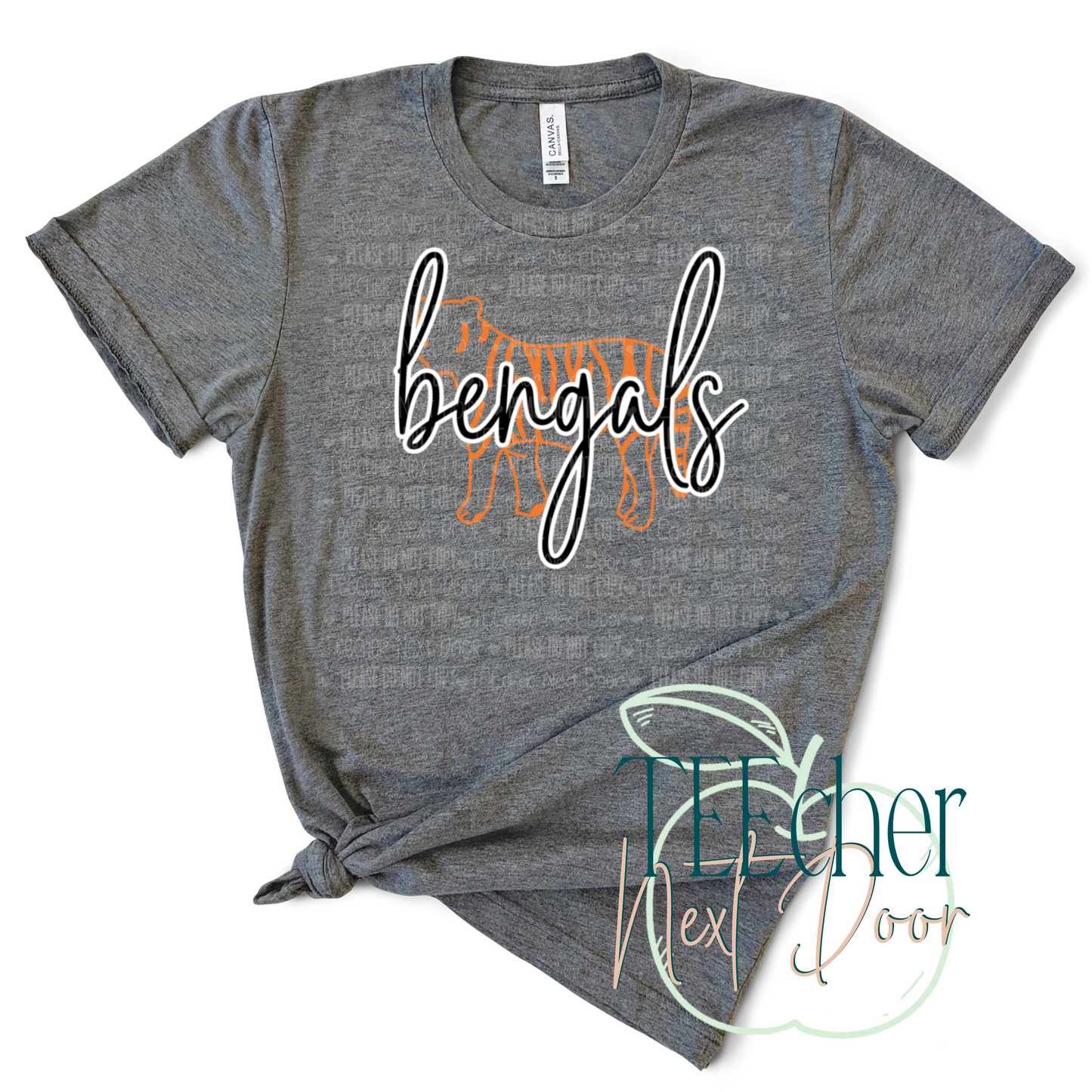EXCLUSIVE Bengals Outline Full Chest