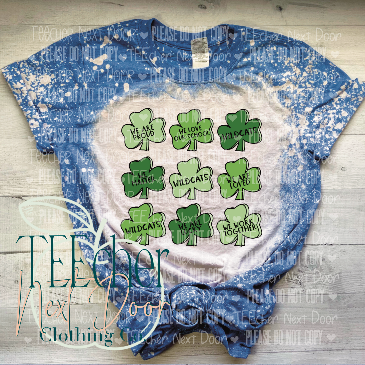 EXCLUSIVE- Custom Colorful St. Patrick's Day Affirmation