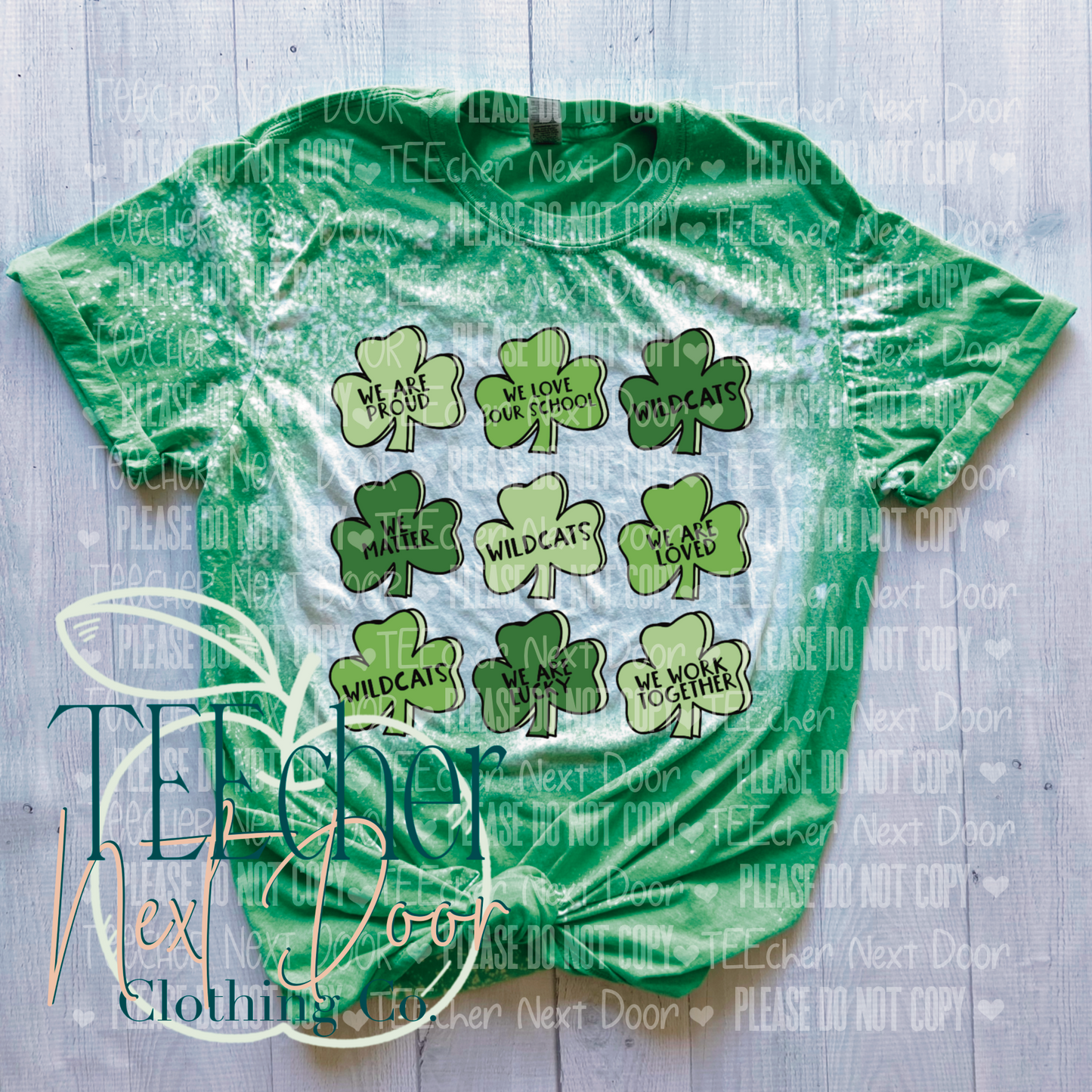 EXCLUSIVE- Custom Colorful St. Patrick's Day Affirmation