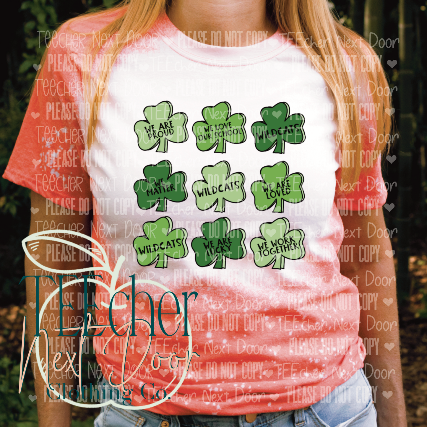 EXCLUSIVE- Custom Colorful St. Patrick's Day Affirmation