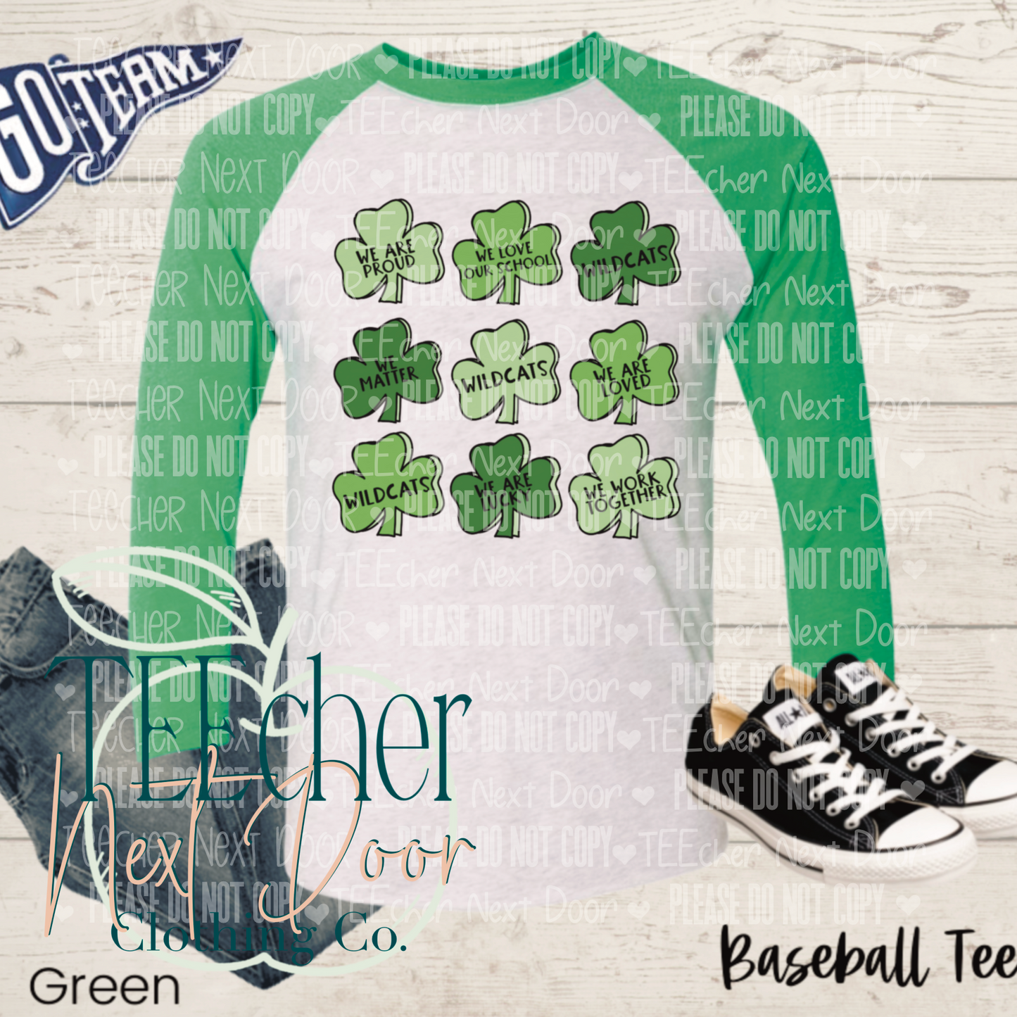 EXCLUSIVE- Custom Colorful St. Patrick's Day Affirmation