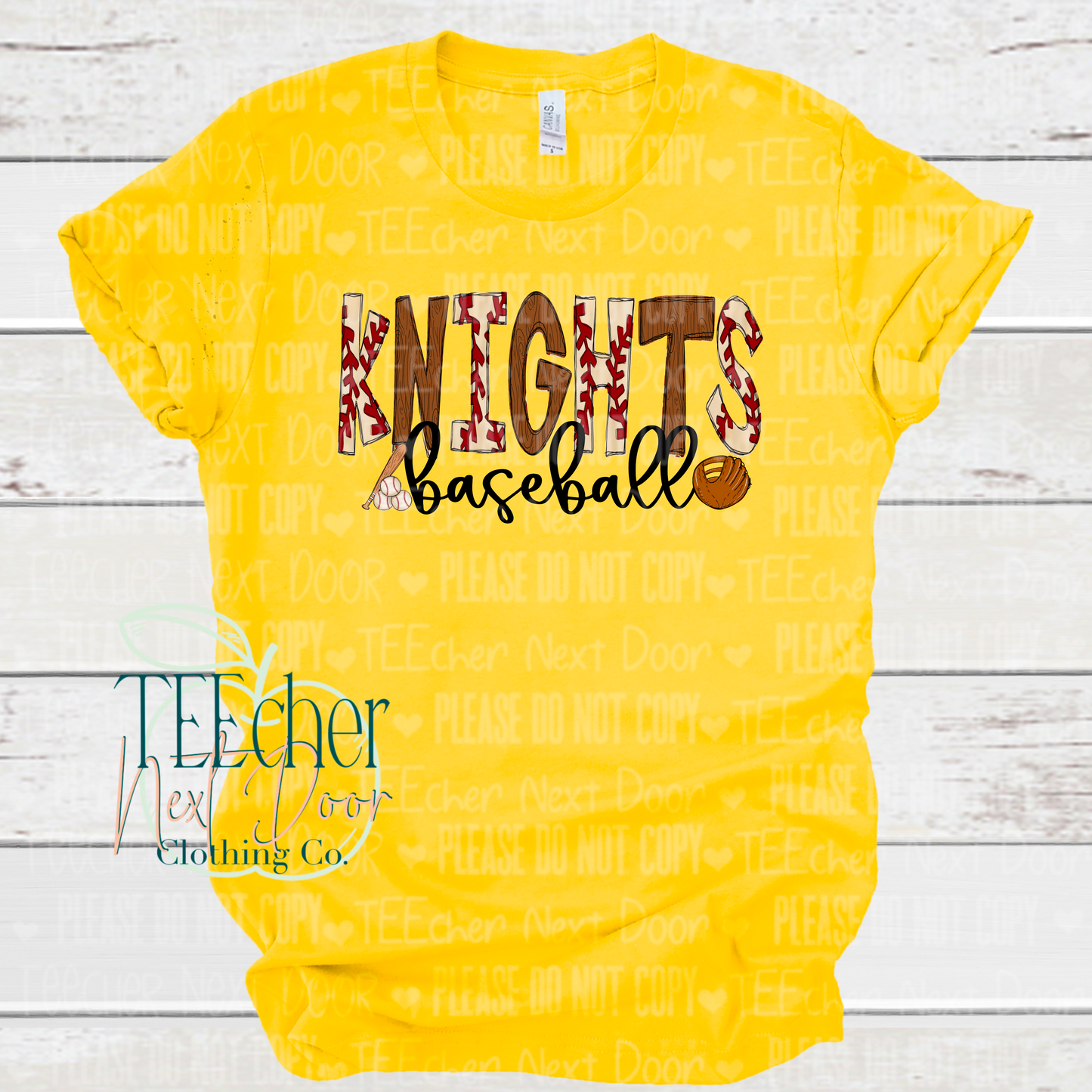 Custom Baseball Team