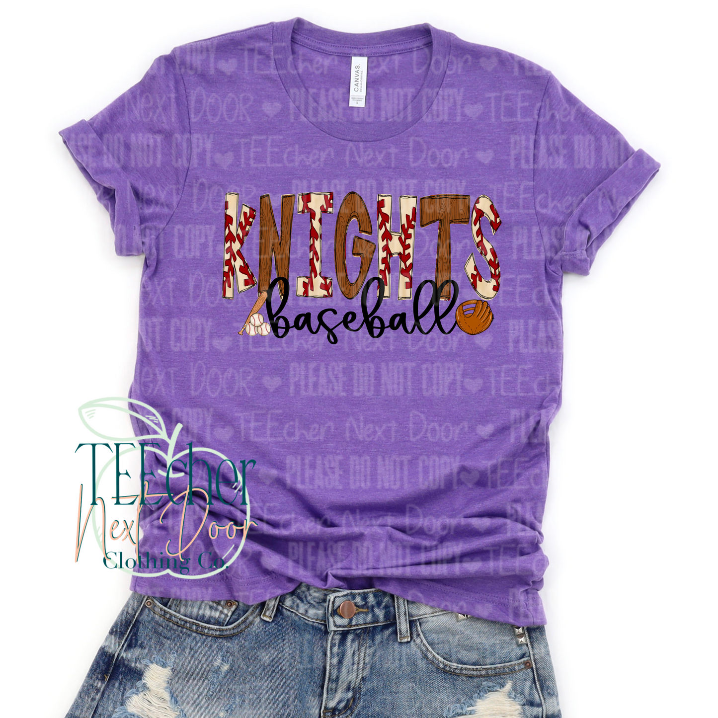 Custom Baseball Team