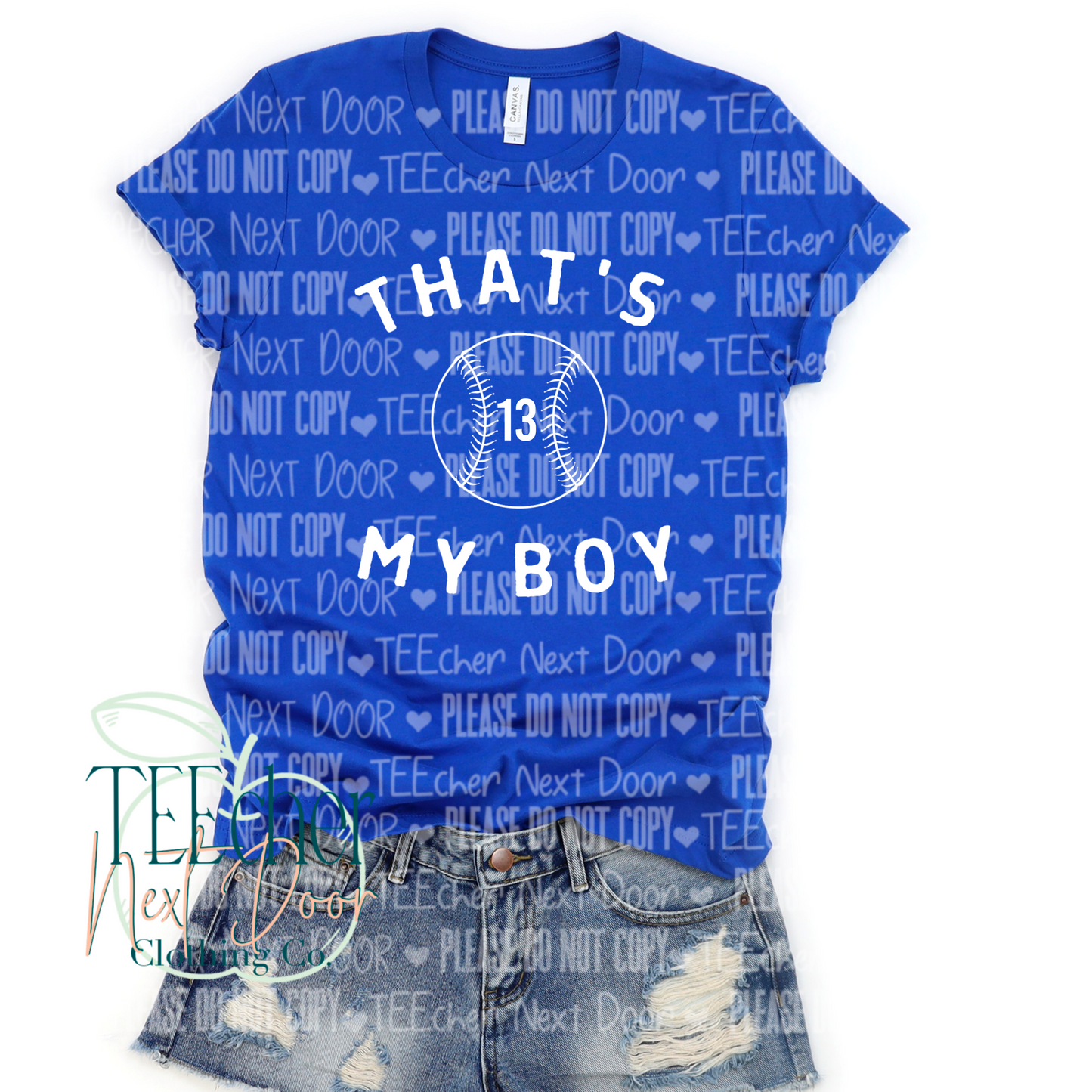 That's My Boy- Baseball