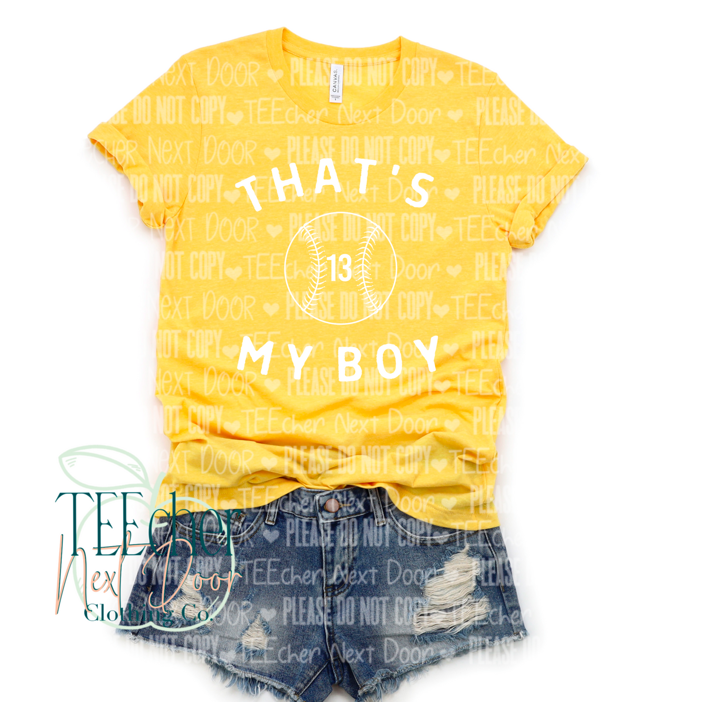 That's My Boy- Baseball