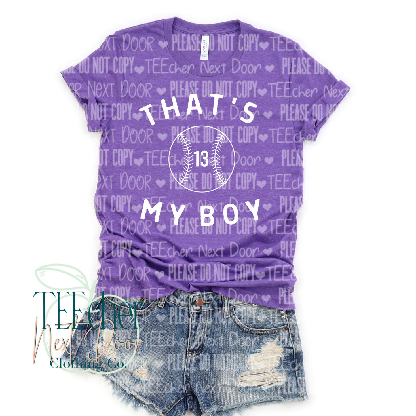 That's My Boy- Baseball