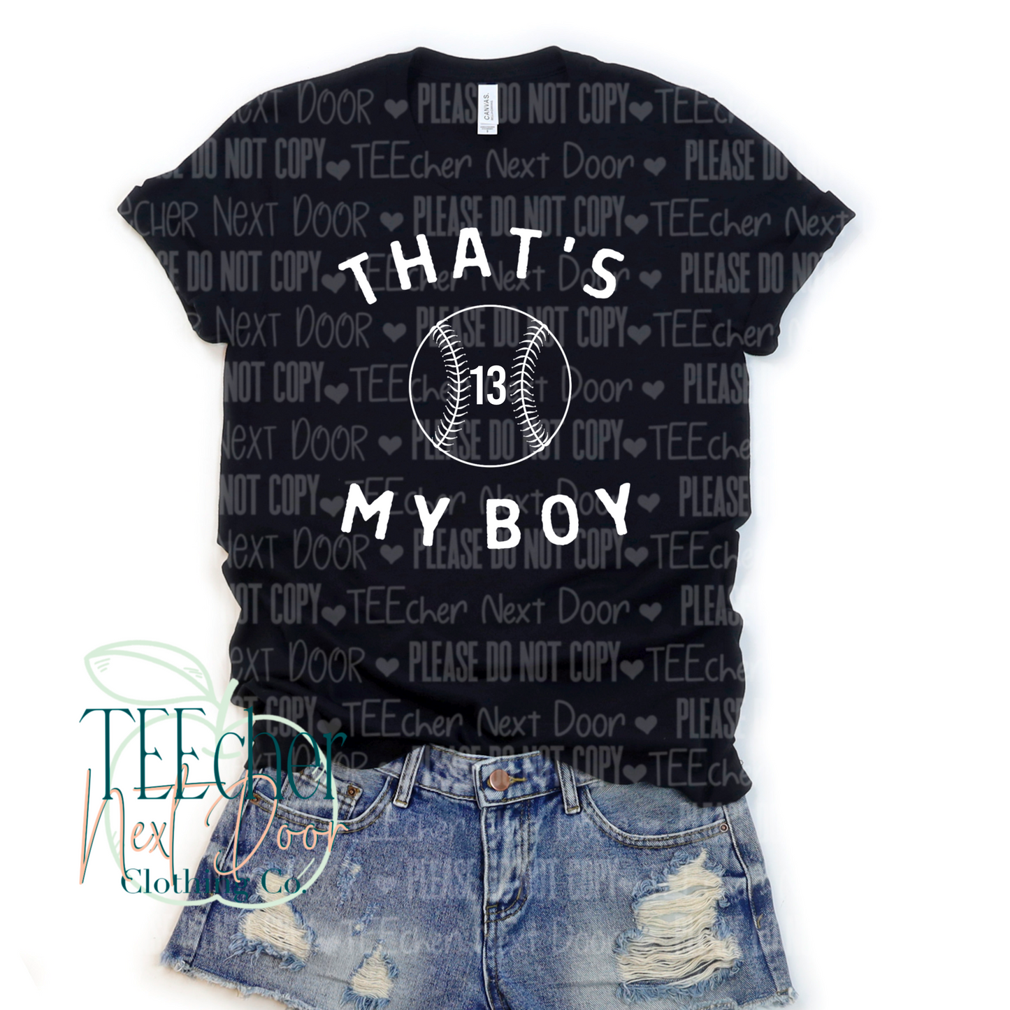 That's My Boy- Baseball