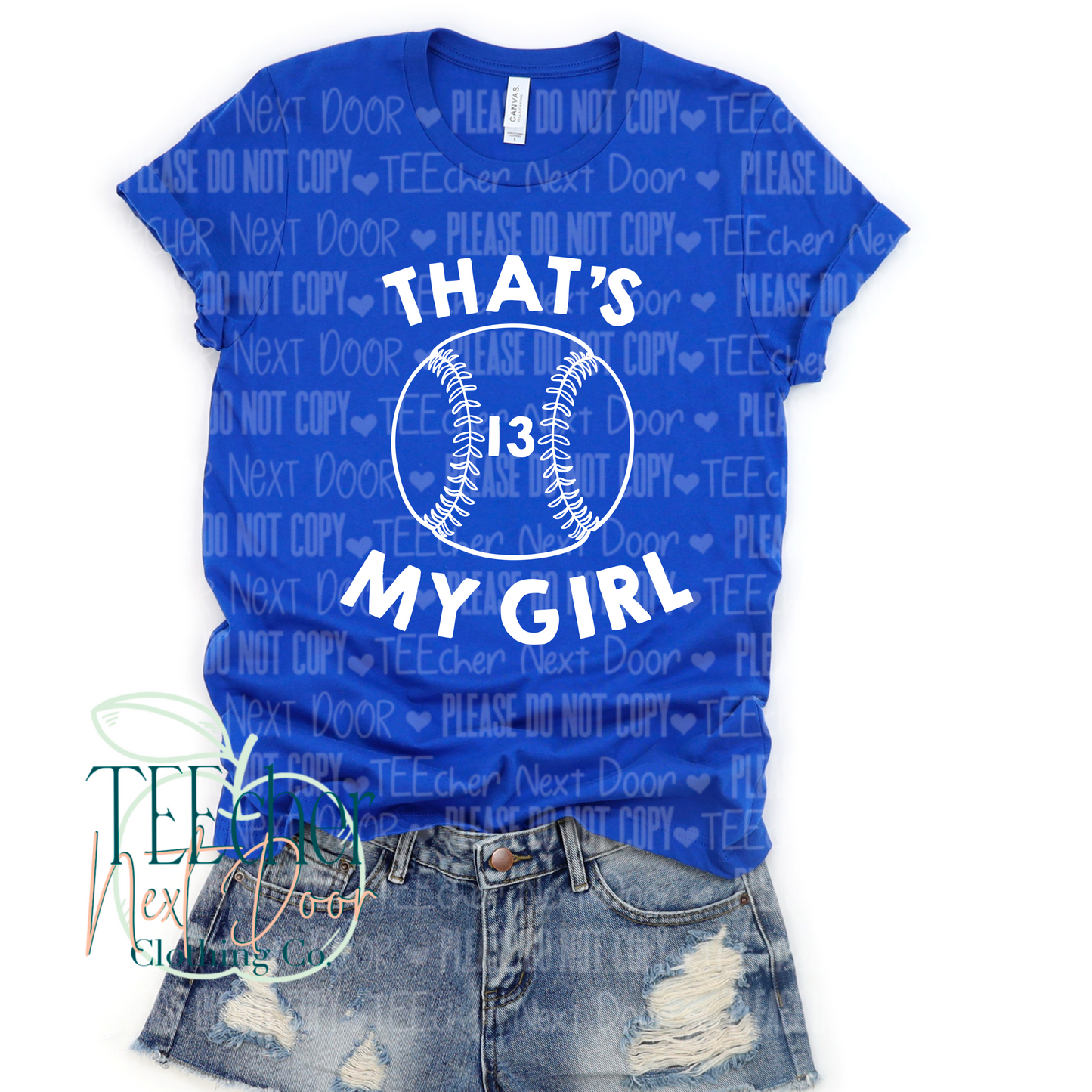 That's My Girl- Softball