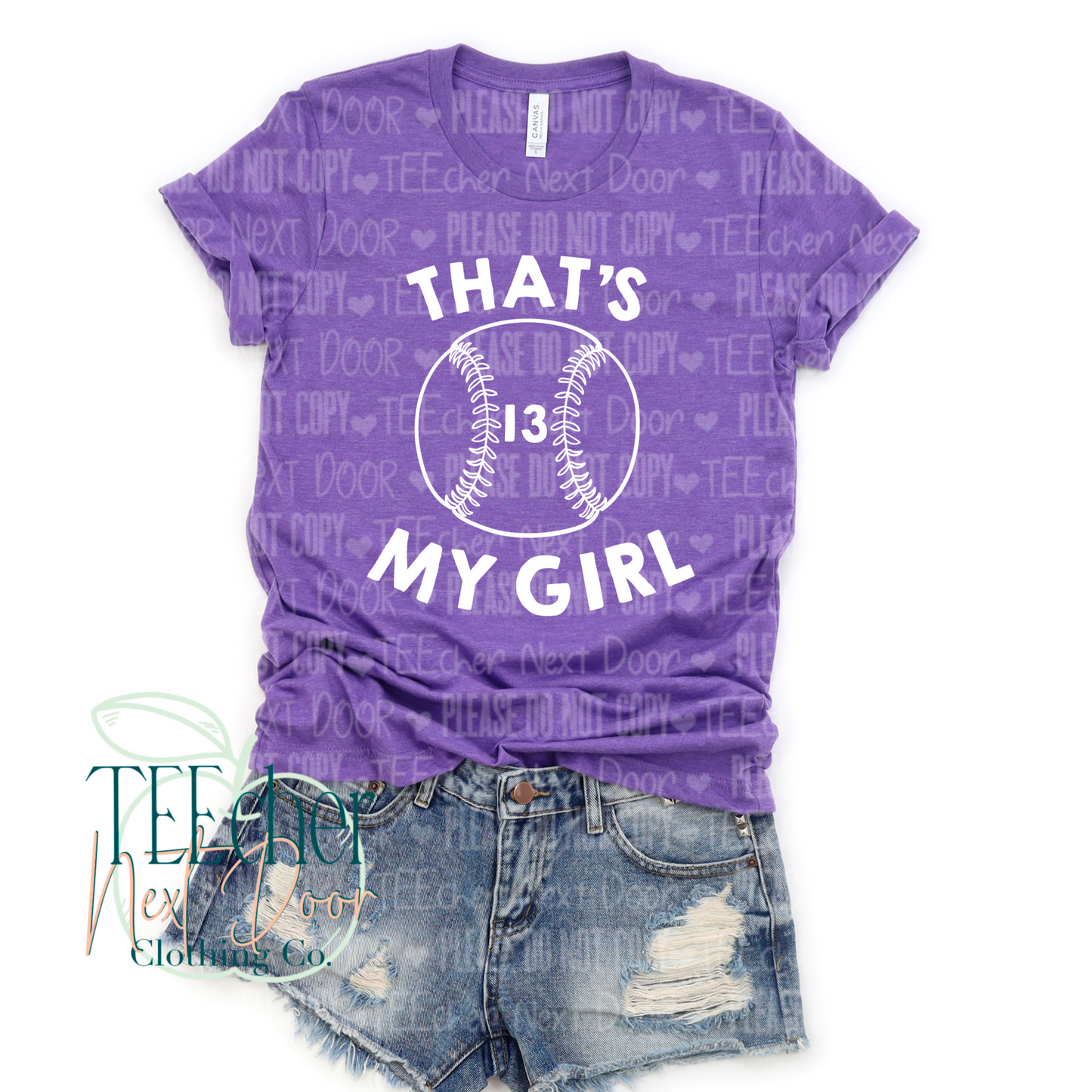 That's My Girl- Softball