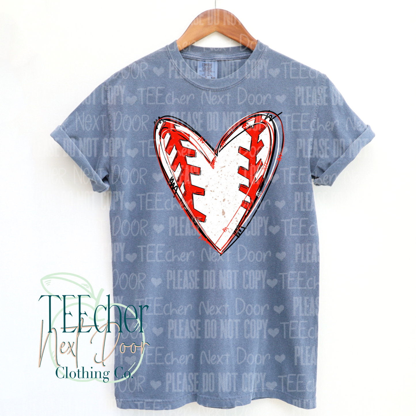 EXCLUSIVE Baseball Heart