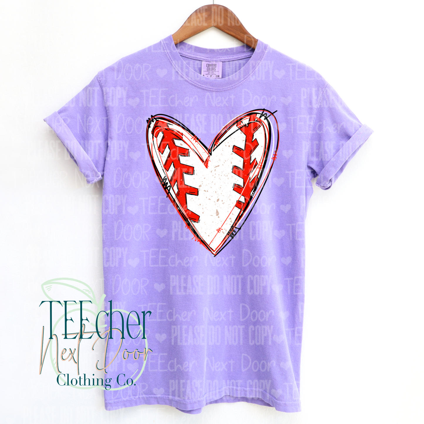 EXCLUSIVE Baseball Heart