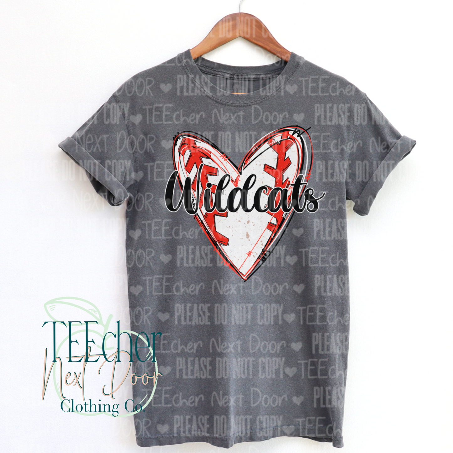 EXCLUSIVE Mascot Baseball Heart