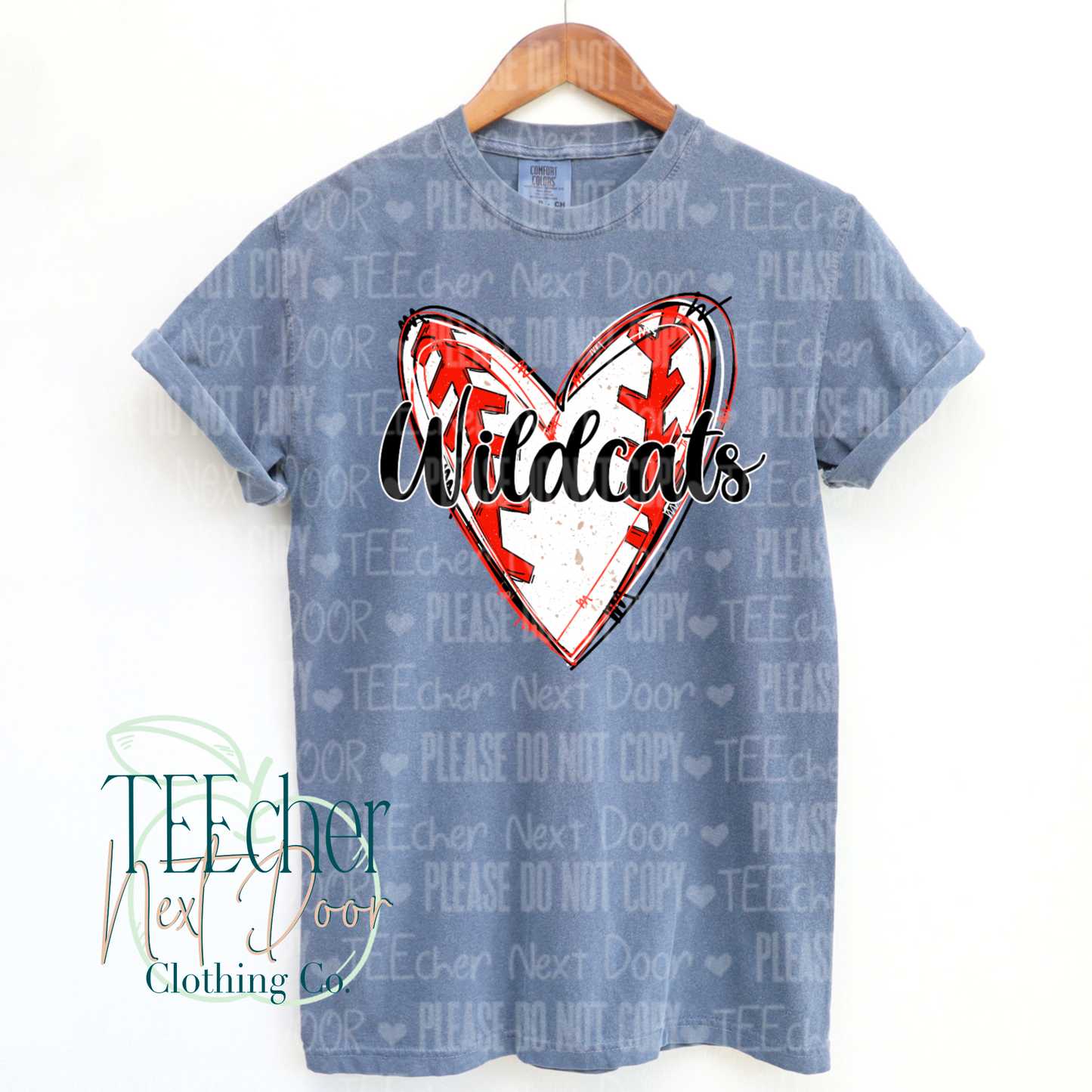 EXCLUSIVE Mascot Baseball Heart