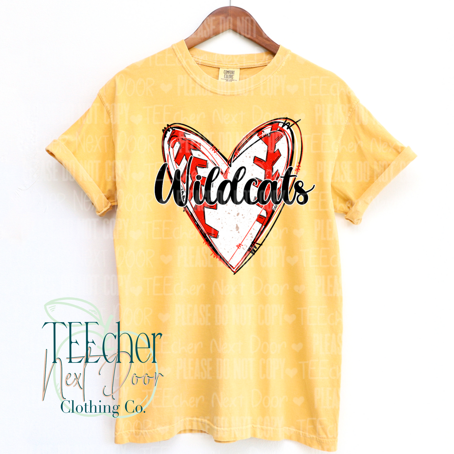 EXCLUSIVE Mascot Baseball Heart