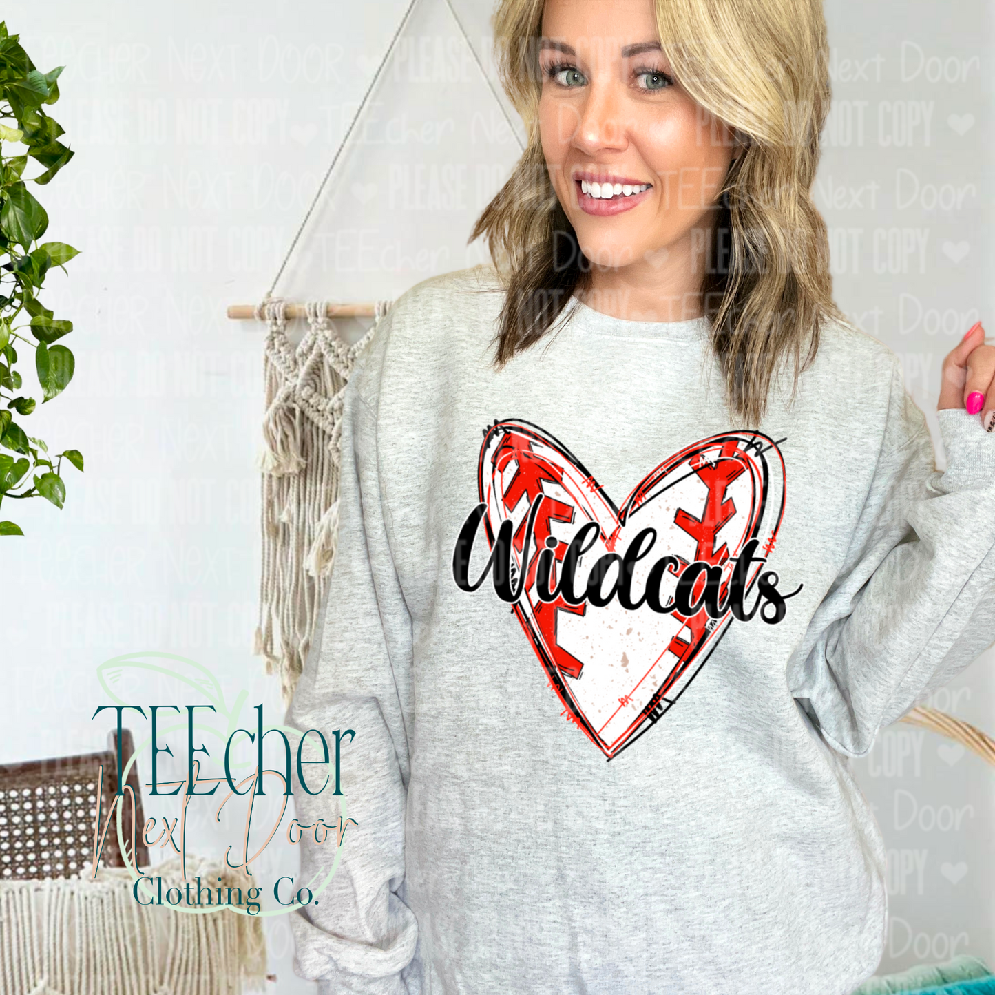 EXCLUSIVE Mascot Baseball Heart