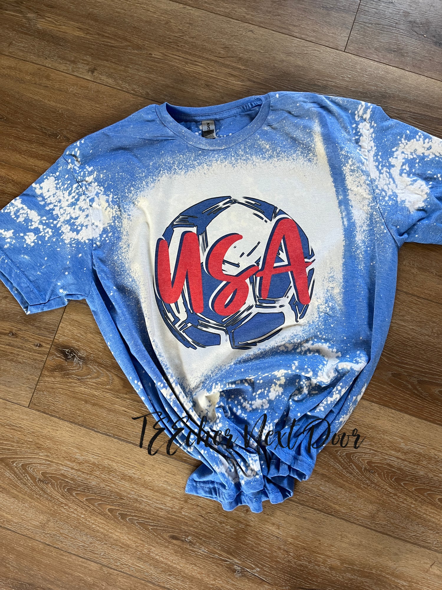 custom soccer tee