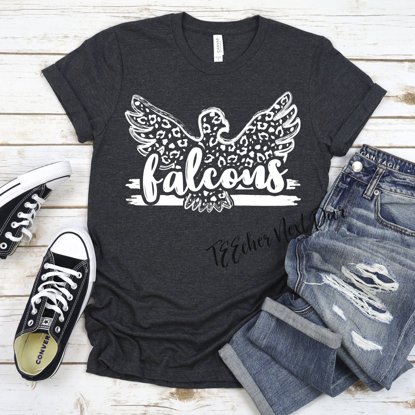 Falcons Mascot Print