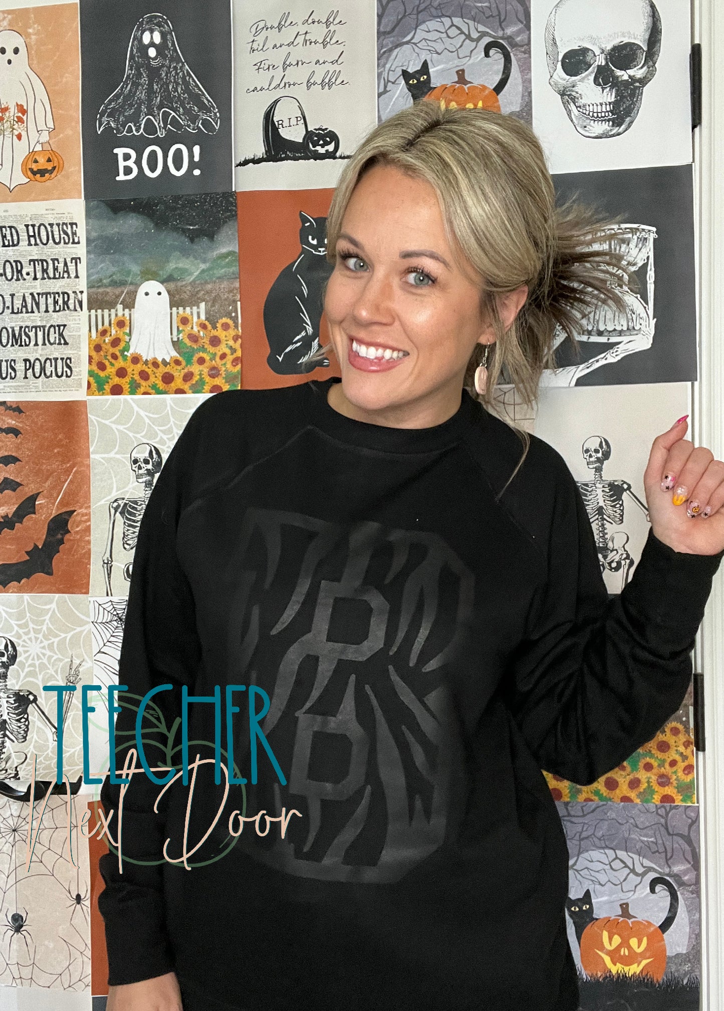 EXCLUSIVE Blackout Bengals Terry Sweatshirt