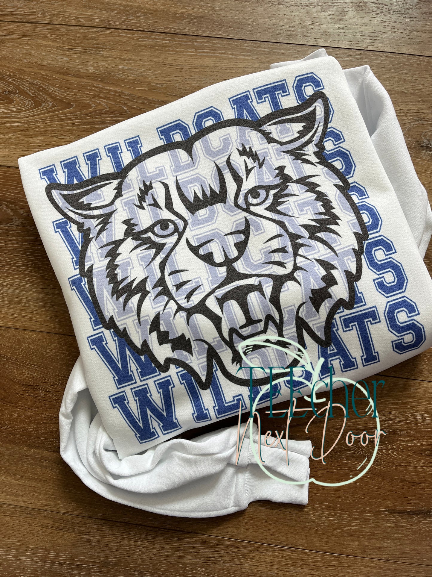 EXCLUSIVE Blue Wildcat Breakthrough Crewneck
