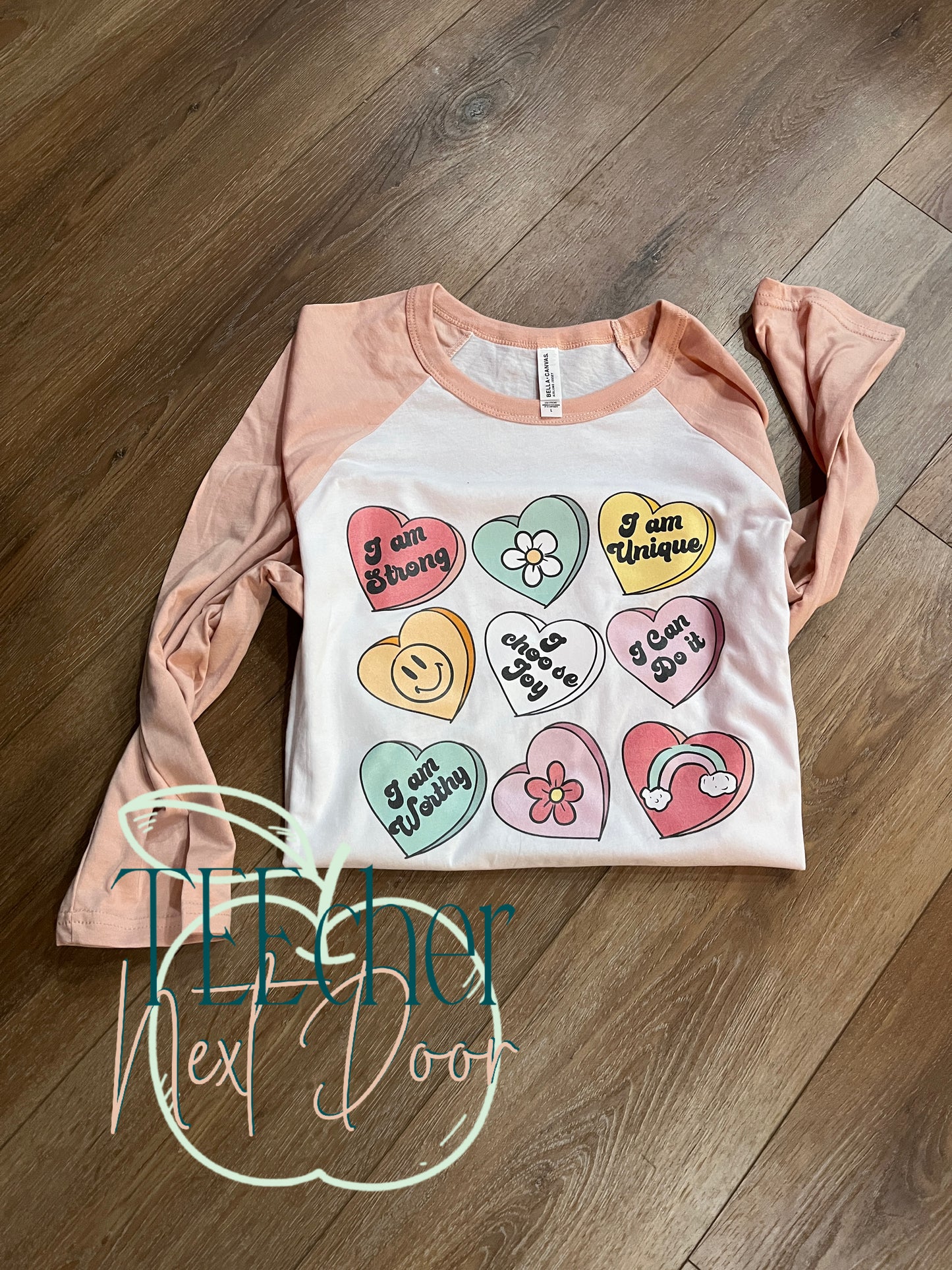 Valentine affirmation crewneck. I am enough crewneck. self love.