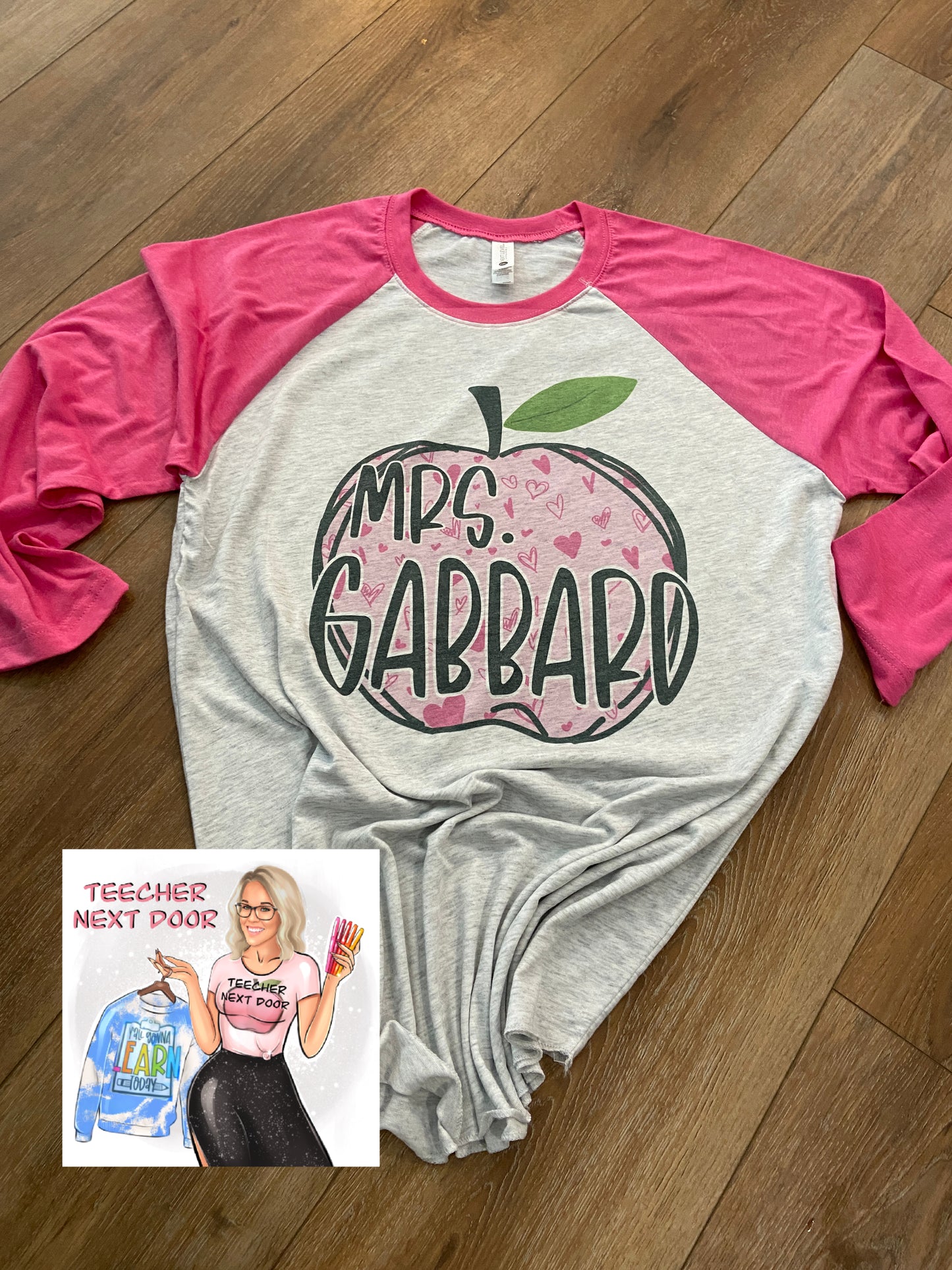 Valentine Apple Tee
